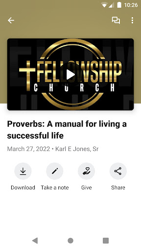 Fellowship Church of God