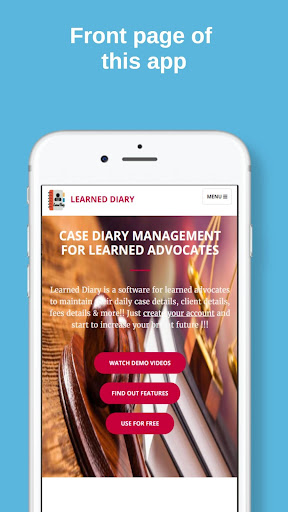 Android application Learned Diary screenshort