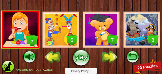 Awesome Cartoon Puzzles