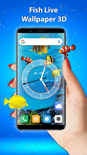 Android application Koi Fish Live Wallpaper 3D screenshort