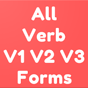 All English Regular & Irregular Verbs (V1 V2 V3)