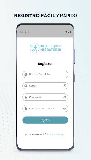 Prechequeo Migratorio Screen 2
