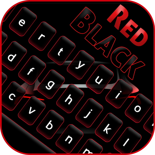 Black Red Keyboard 1.0 Icon
