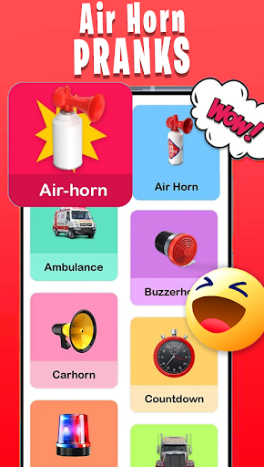 Android application Air Horn- Haircut & fart Prank screenshort