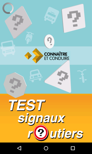Android application Test Signal Routier screenshort