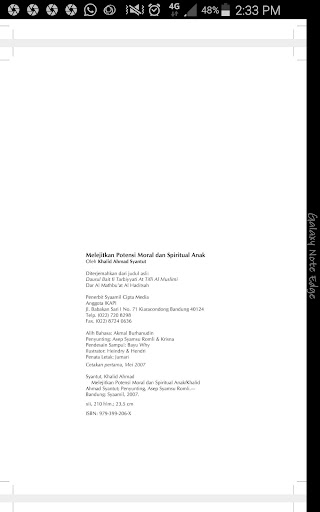 Paket Loyalti Melejitkan Moral  Spiritual Anak