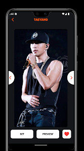Screenshot 2 K-Pop Big Bang Live Wallpaper android