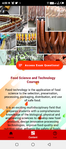 Food Science (FS) Tutor Screen 2