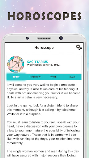 Sagittarius Horoscope Screen 2