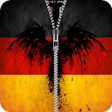 Germany Flag Zipper Screenlock icon