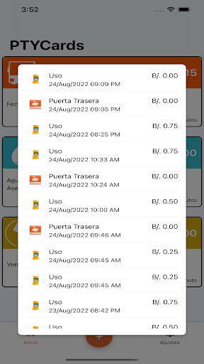 PTYCards Screen 2