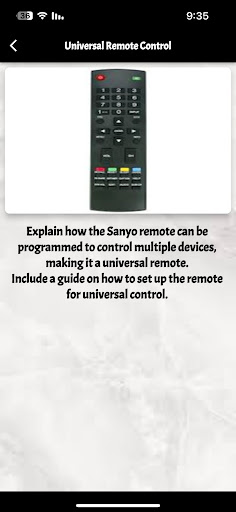 sanyo tv remote guide Screen 3