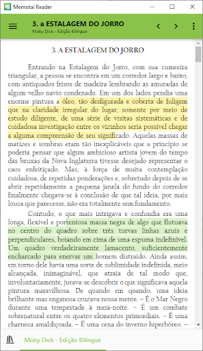 Memotai Reader Screen 2