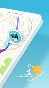 Waze – GPS, Echtzeit-Navigation, Karten  Verkehr App Herunterladen 4