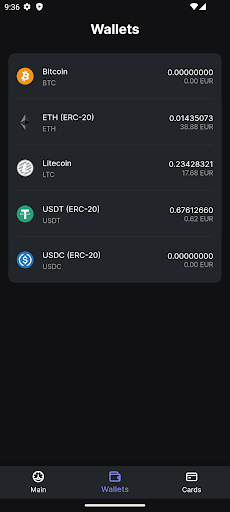 Coincardi Screen 2