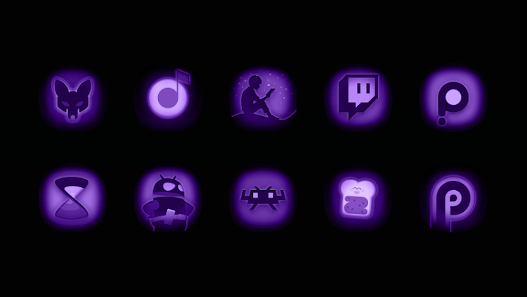 Ultraviolet Icon Pack - 15.0.1 - (Android)