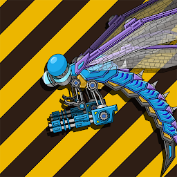 图标图片“Robot Jurassic Dragonfly”
