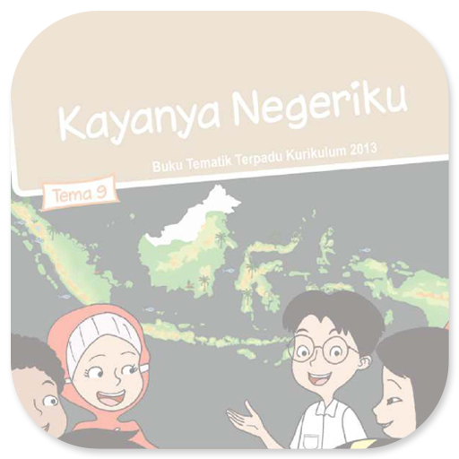 Buku Kelas 4 Tema 9 K13 logo