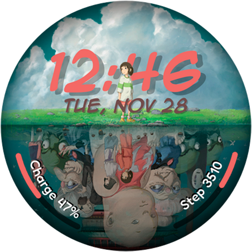 Anime Watch Face Digital screenshot 13