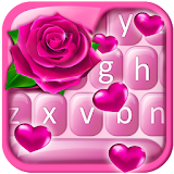 Pink Rose Valentine Keyboard icon