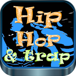 Icon image trap and hip hop music
