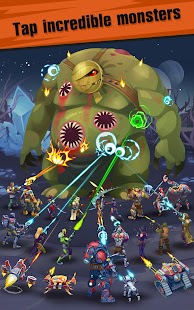 Сlicker idle game: Evolution Heroes Screenshot