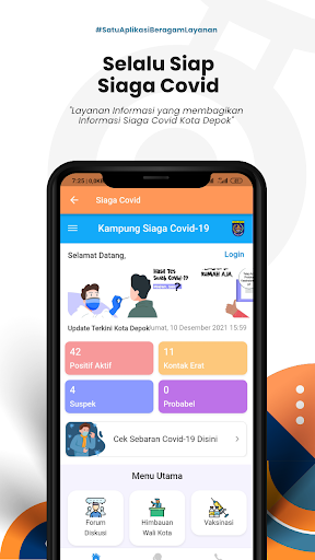 Depok Single Window - DSW Screen 2