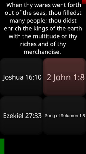 KJV Bible Quiz Screen 3