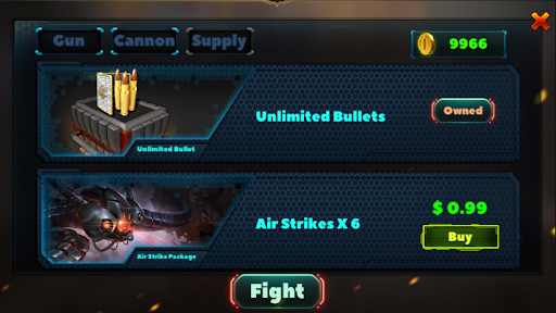 Beach War Screen 3