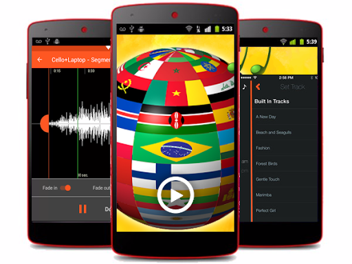 Android application Himnos Nacionales screenshort