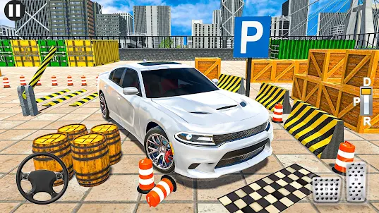 Parkplatz Spiele: 3D Fahrspiel