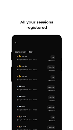 Screenshot of Pomotimer - Study & Work Timer