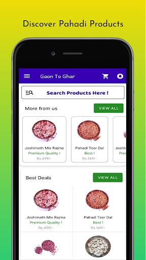 Gaon To Ghar - OnlineShop Screen 2