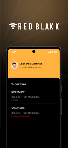 Android application Red Blakk screenshort