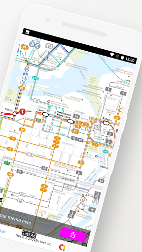 Ottawa Bus Train Map Offline Screen 2