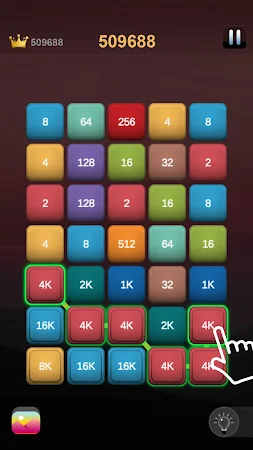Game screenshot 2248 - リンクマージ 2048 パズル apk download