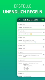 AutoResponder für WA Screenshot