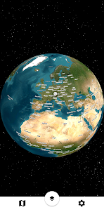 Weltkarte - 3D Erde