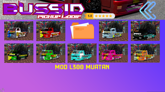 Mod Bussid Pick Up Terpal 1.2 APK + Mod (Unlimited money) untuk android
