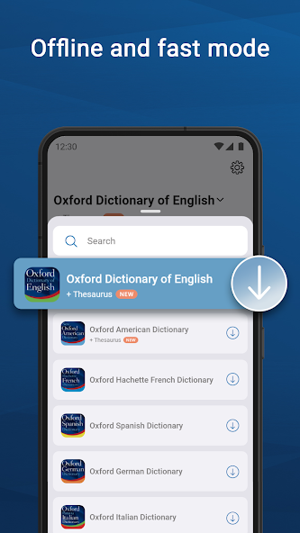 Oxford Dictionary & Thesaurus banner