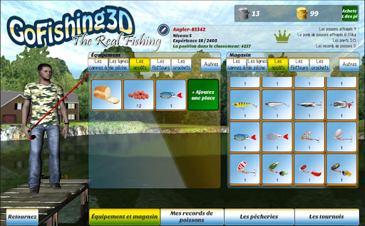 Code Triche GoFishing3D The Real Fishing APK MOD (Astuce) screenshots 1