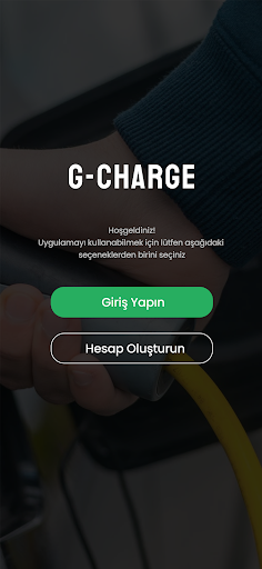 Android application G-Charge screenshort