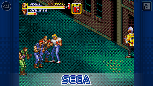 Streets of Rage 2 Classic Unknown