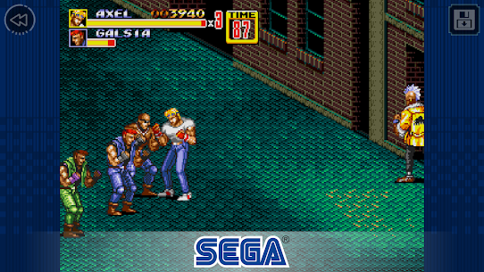 Streets of Rage 2 Classic 7.0.0 버그판 1