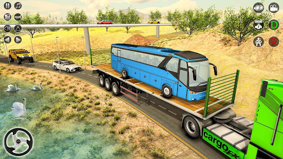Car Carrier Truck Cargo Sim 3d 1.5 APK screenshots 1