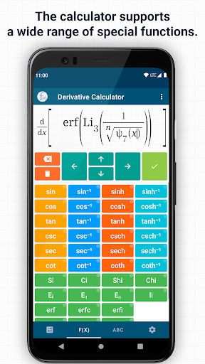 Screenshot of Derivative Calculator w/Steps