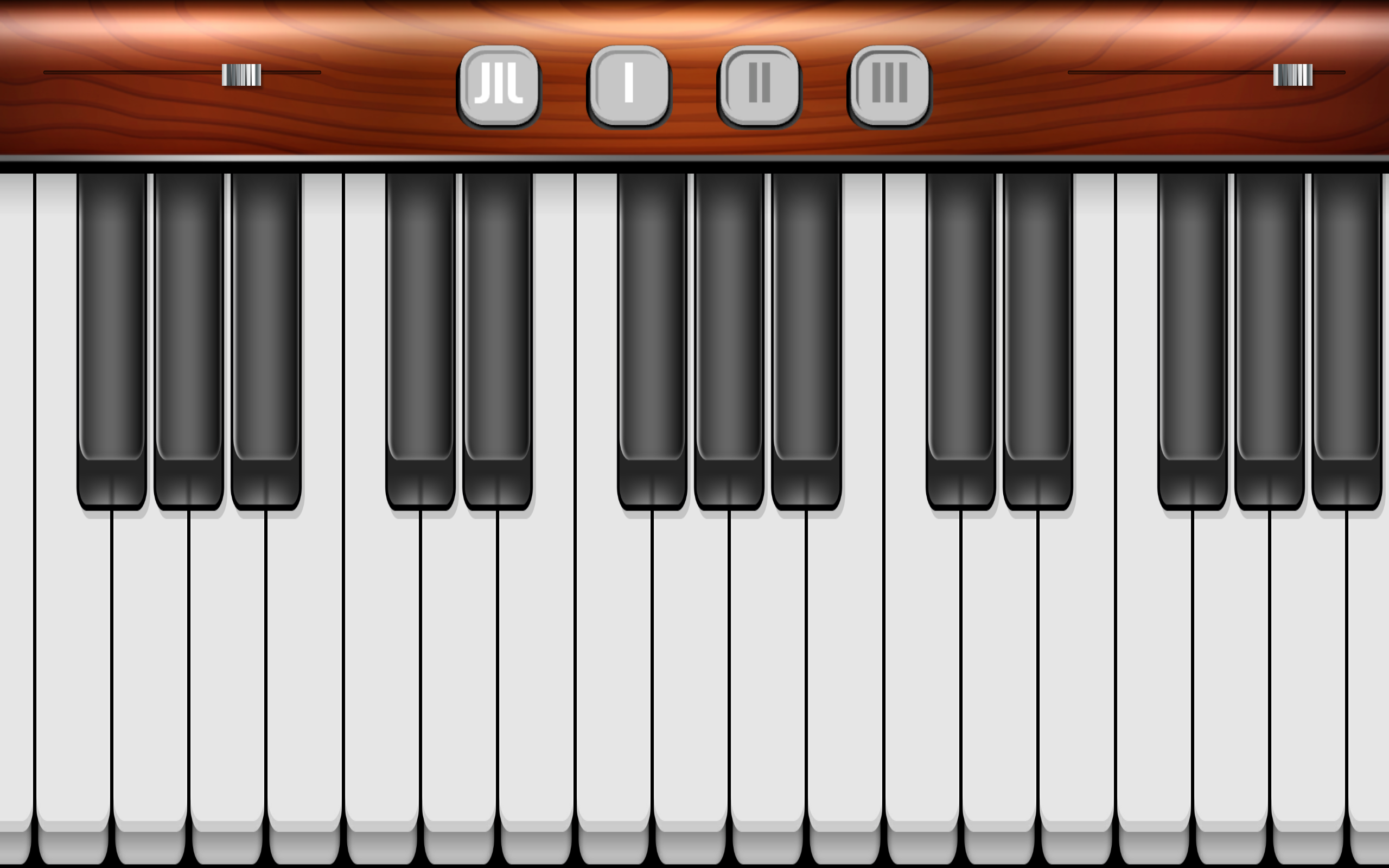 Android application Virtual Piano screenshort