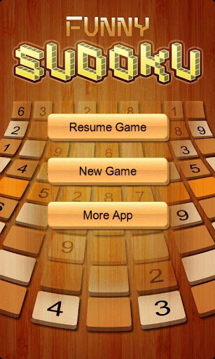 Android application Sudoku II screenshort