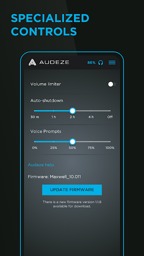 Android application Audeze HQ screenshort