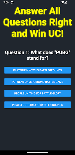 PubQuiz Screen 2